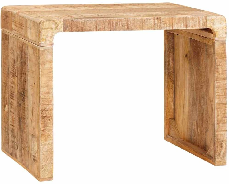 Žurnalinis staliukas Ruda 60 x 35 x 46 cm Kietas mango medis