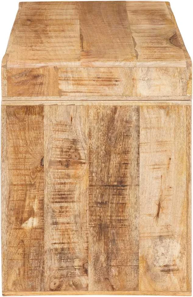 Žurnalinis staliukas Ruda 60 x 35 x 46 cm Kietas mango medis