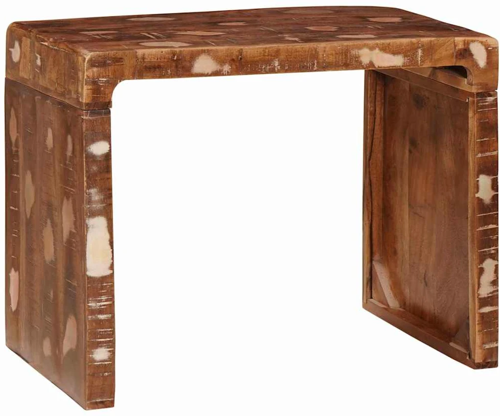 Žurnalinis staliukas Ruda 60 x 35 x 46 cm Kietas atkurtas medis
