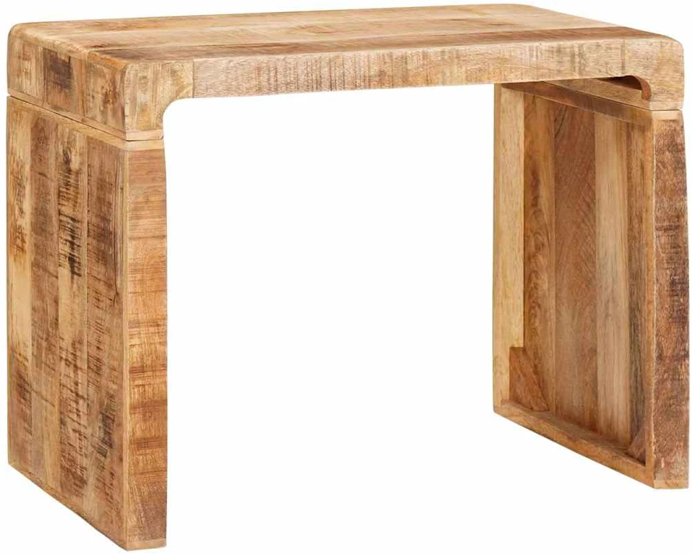 Žurnalinis staliukas Ruda 60 x 35 x 46 cm Kietas mango medis