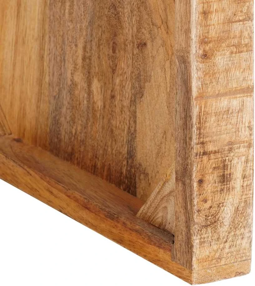 Žurnalinis staliukas Ruda 60 x 35 x 46 cm Kietas mango medis