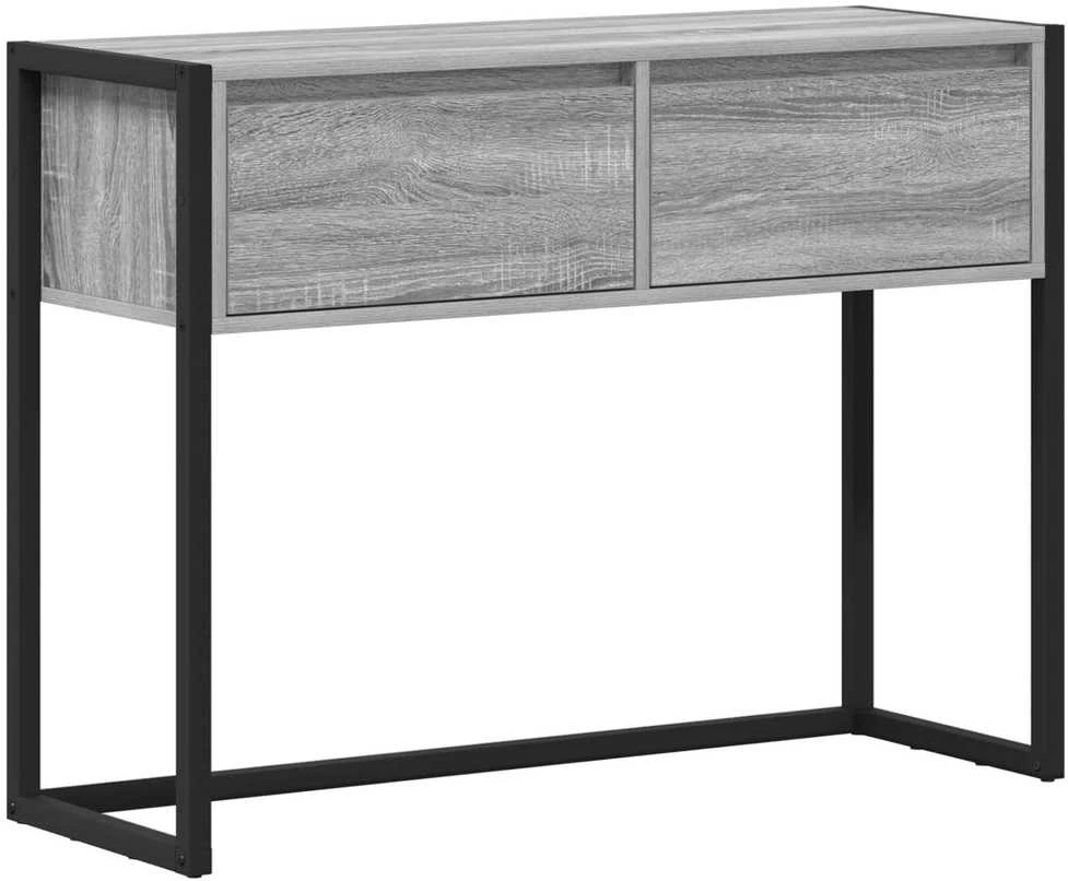 Žurnalinis staliukas Pilkas Sonoma 100 x 36 x 75 cm