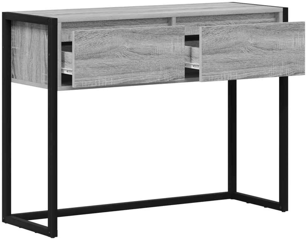 Žurnalinis staliukas Pilkas Sonoma 100 x 36 x 75 cm