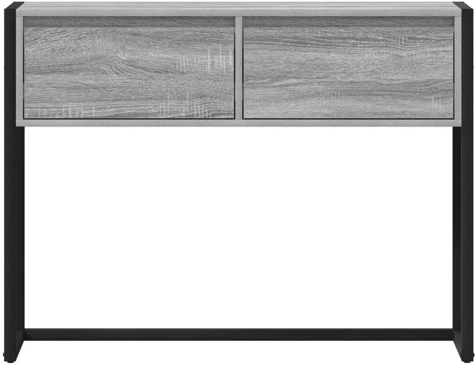 Žurnalinis staliukas Pilkas Sonoma 100 x 36 x 75 cm