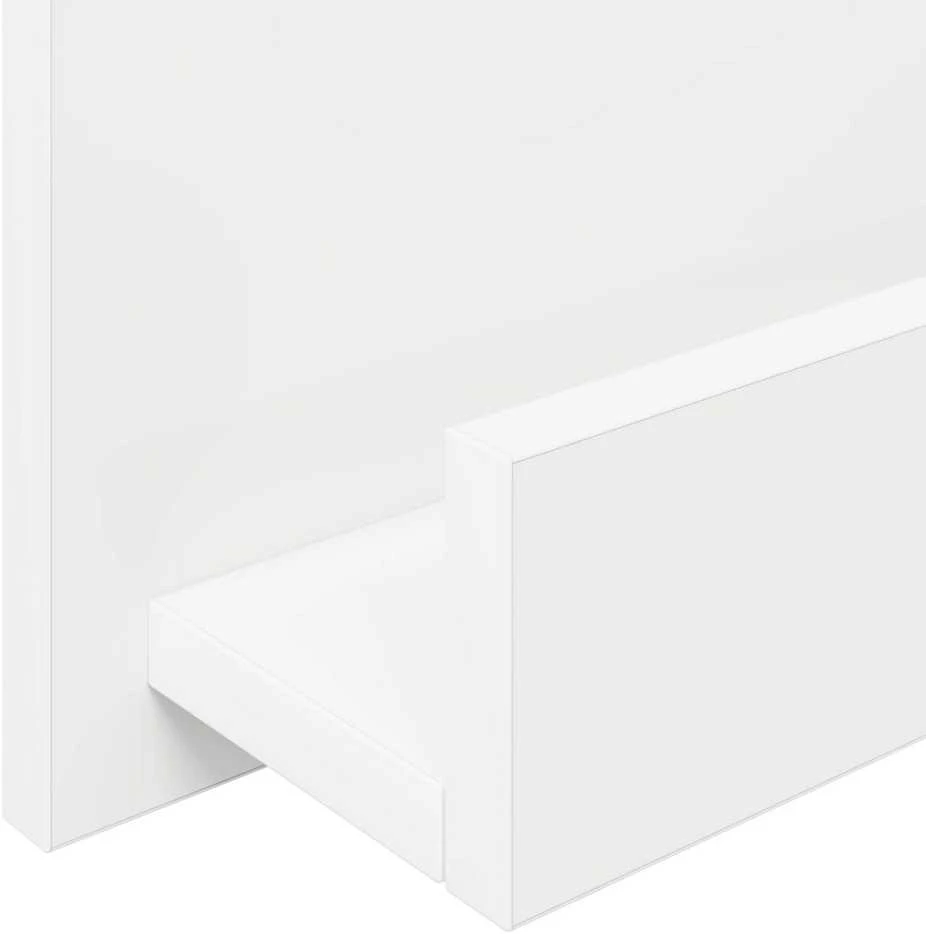 Žurnalų stovas Balta 43 x 11 x 102 cm Apdirbta mediena