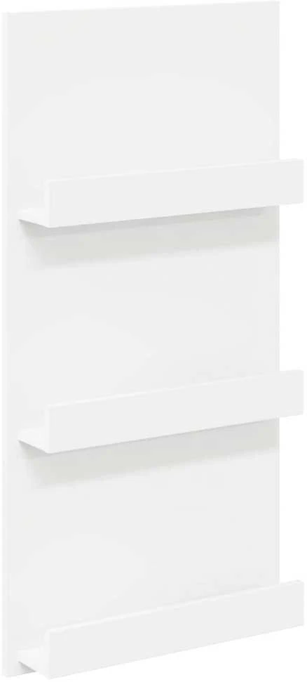Žurnalų stovas Balta 51 x 11 x 102 cm Apdirbta mediena