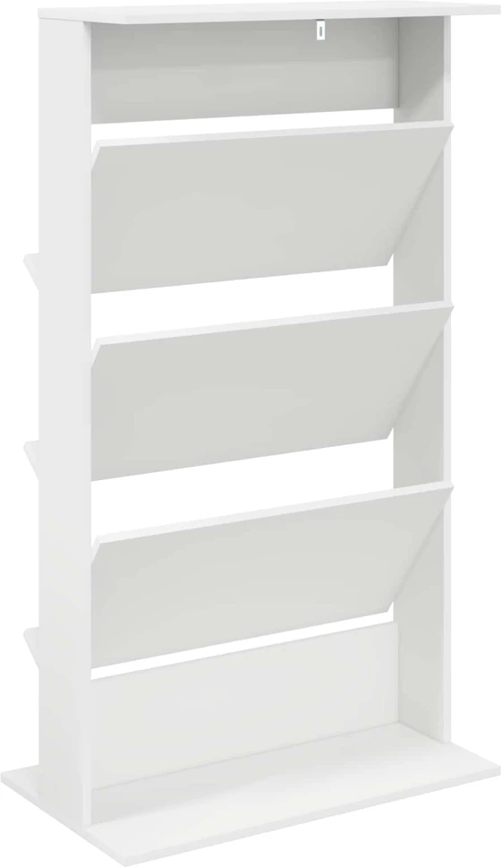 Žurnalų stovas Balta 70 x 41 x 126 cm Apdirbta mediena