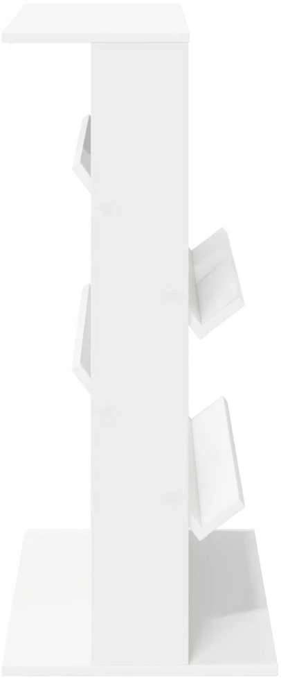 Žurnalų stovas Balta 70 x 41 x 96 cm Apdirbta mediena
