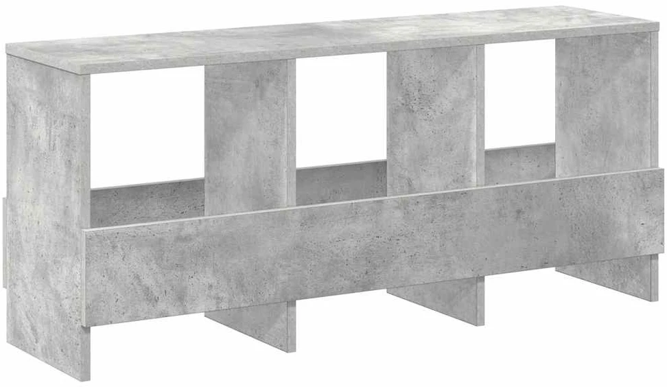 Žurnalų stovas Betono pilka 102 x 30 x 45 cm
