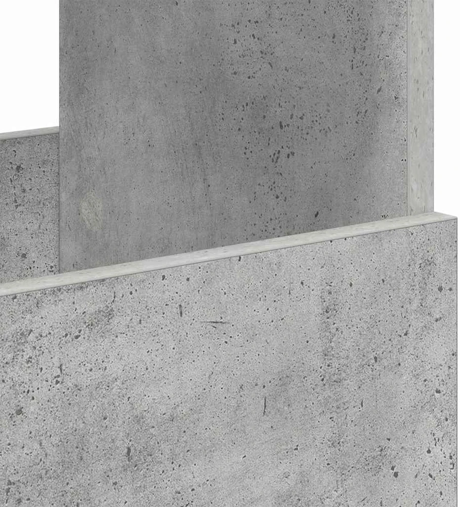 Žurnalų stovas Betono pilka 102 x 30 x 45 cm