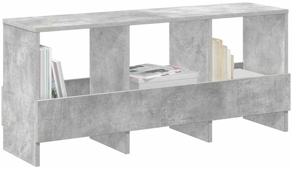 Žurnalų stovas Betono pilka 102 x 30 x 45 cm