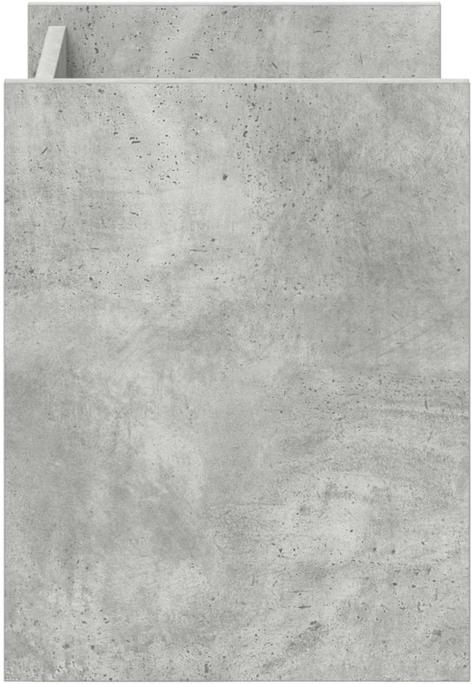 Žurnalų stovas Betono pilka 35 x 35 x 45 cm Apdirbta mediena