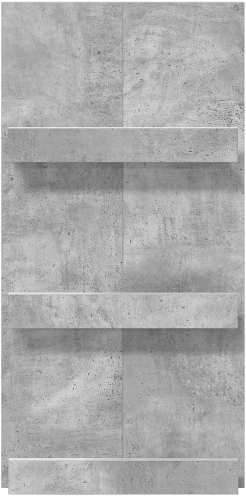 Žurnalų stovas Betono pilka 51 x 11 x 102 cm Apdirbta mediena