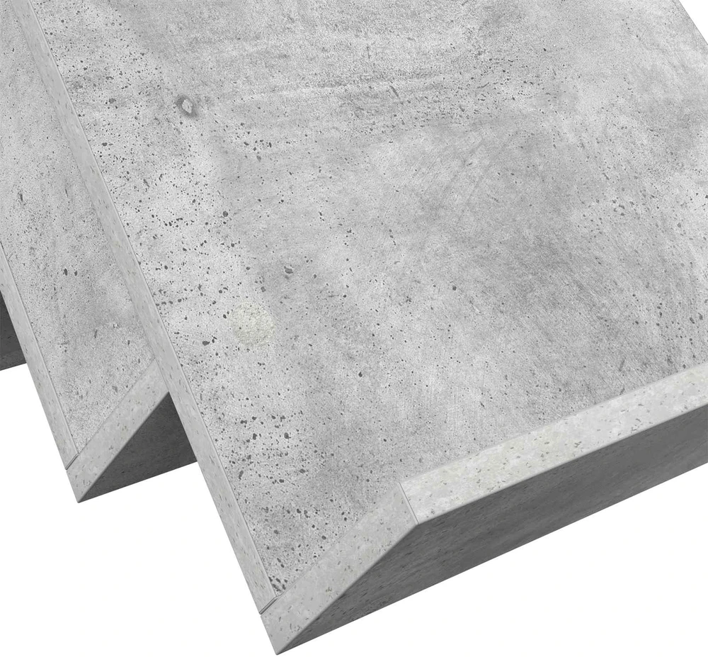 Žurnalų stovas Betono pilka 65 x 53 x 28,5 cm Apdirbta mediena