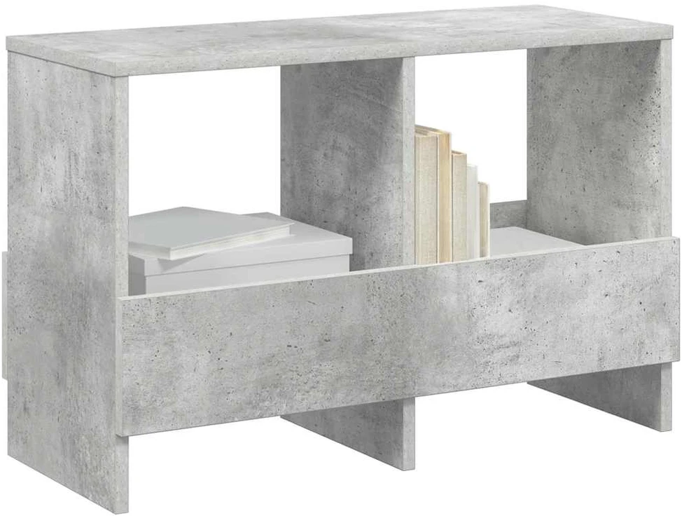 Žurnalų stovas Betono pilka 68,5 x 30 x 45 cm