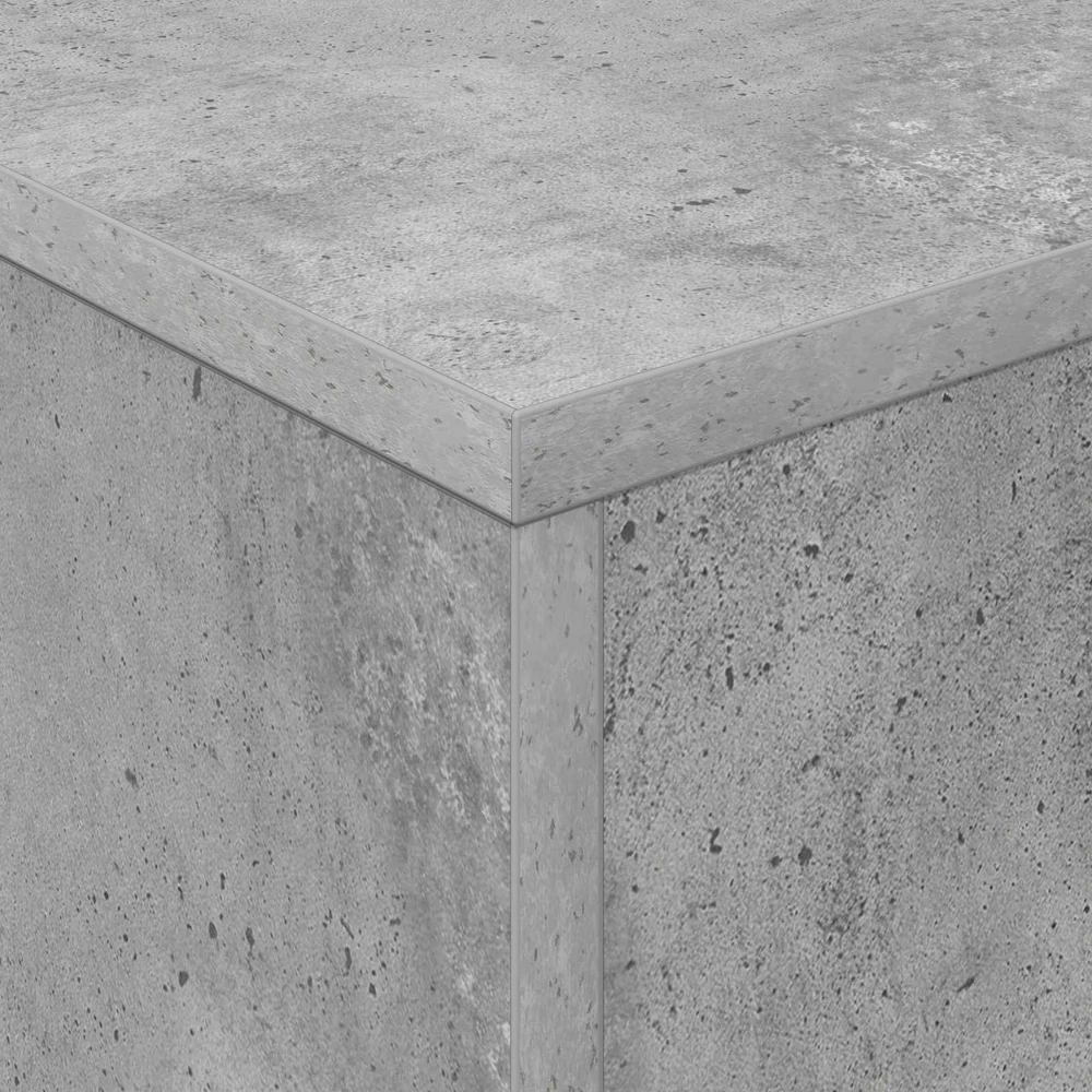 Žurnalų stovas Betono pilka 70 x 41 x 156 cm Apdirbta mediena