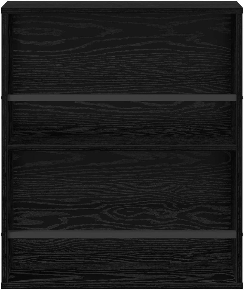Žurnalų stovas Juodas ąžuolas 60 x 12 x 70 cm Apdirbta mediena