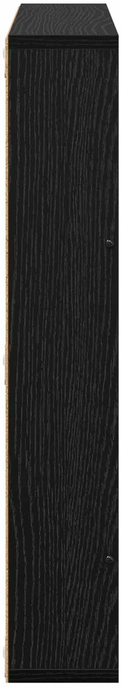 Žurnalų stovas Juodas ąžuolas 60 x 12 x 70 cm Apdirbta mediena
