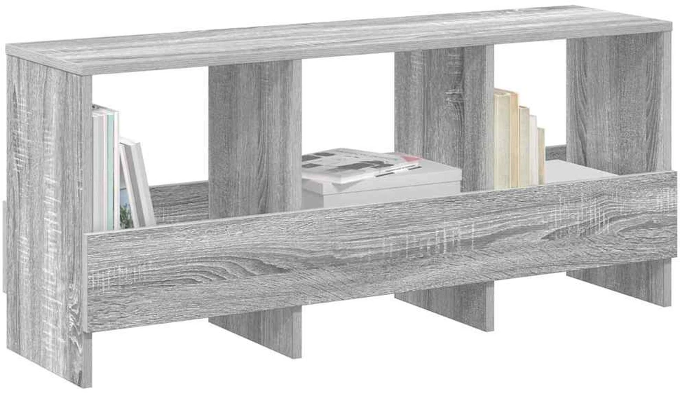 Žurnalų stovas Pilkas Sonoma 102 x 30 x 45 cm