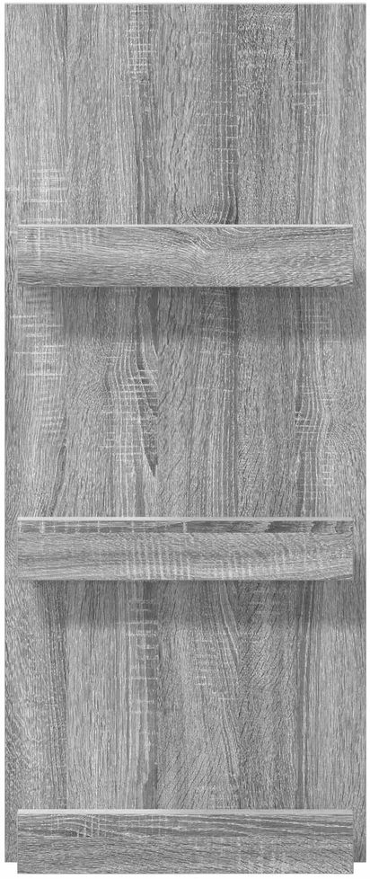 Žurnalų stovas Pilkas Sonoma 43 x 11 x 102 cm Apdirbta mediena