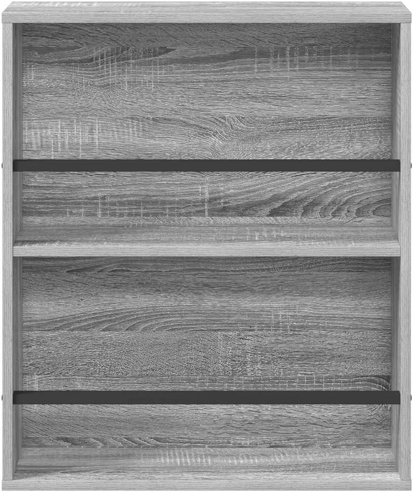 Žurnalų stovas Pilkas Sonoma 60 x 12 x 70 cm Apdirbta mediena