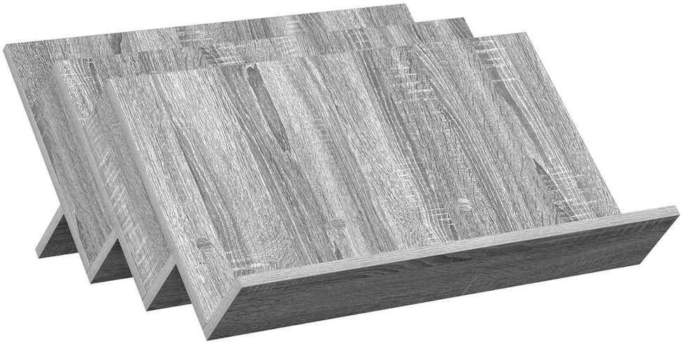Žurnalų stovas Pilkas Sonoma 65 x 53 x 28,5 cm Apdirbta mediena