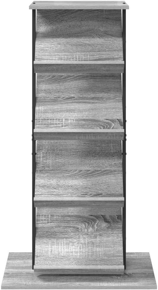 Žurnalų stovas Pilkas Sonoma 68 x 40 x 123.5 cm
