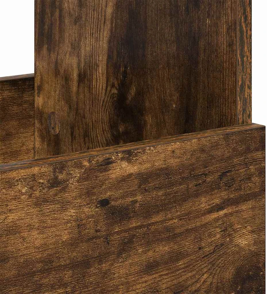 Žurnalų stovas Rūkyta ąžuolas 102 x 30 x 45 cm