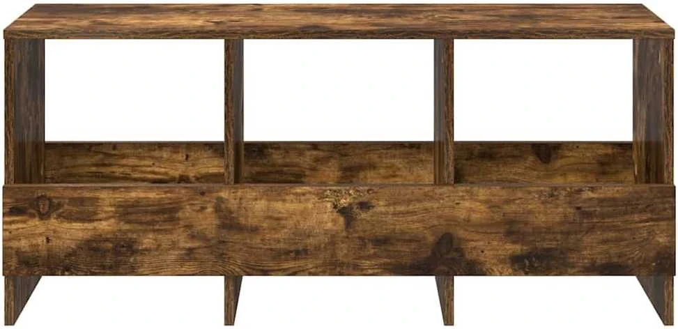 Žurnalų stovas Rūkyta ąžuolas 102 x 30 x 45 cm