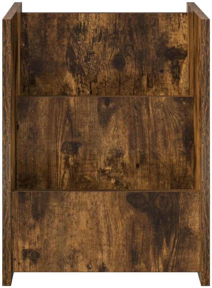 Žurnalų stovas Rūkyta ąžuolas 35 x 35 x 45 cm Apdirbta mediena