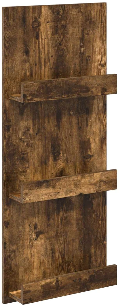 Žurnalų stovas Rūkyta ąžuolas 43 x 11 x 102 cm Apdirbta mediena
