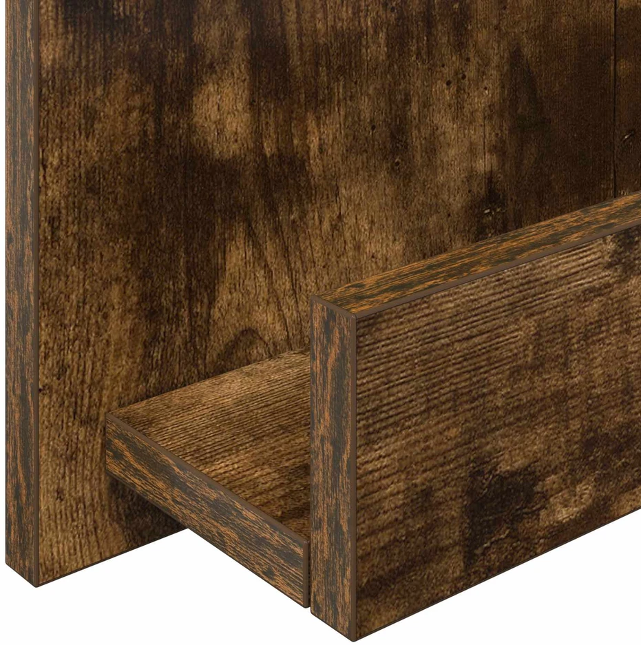 Žurnalų stovas Rūkyta ąžuolas 43 x 11 x 102 cm Apdirbta mediena