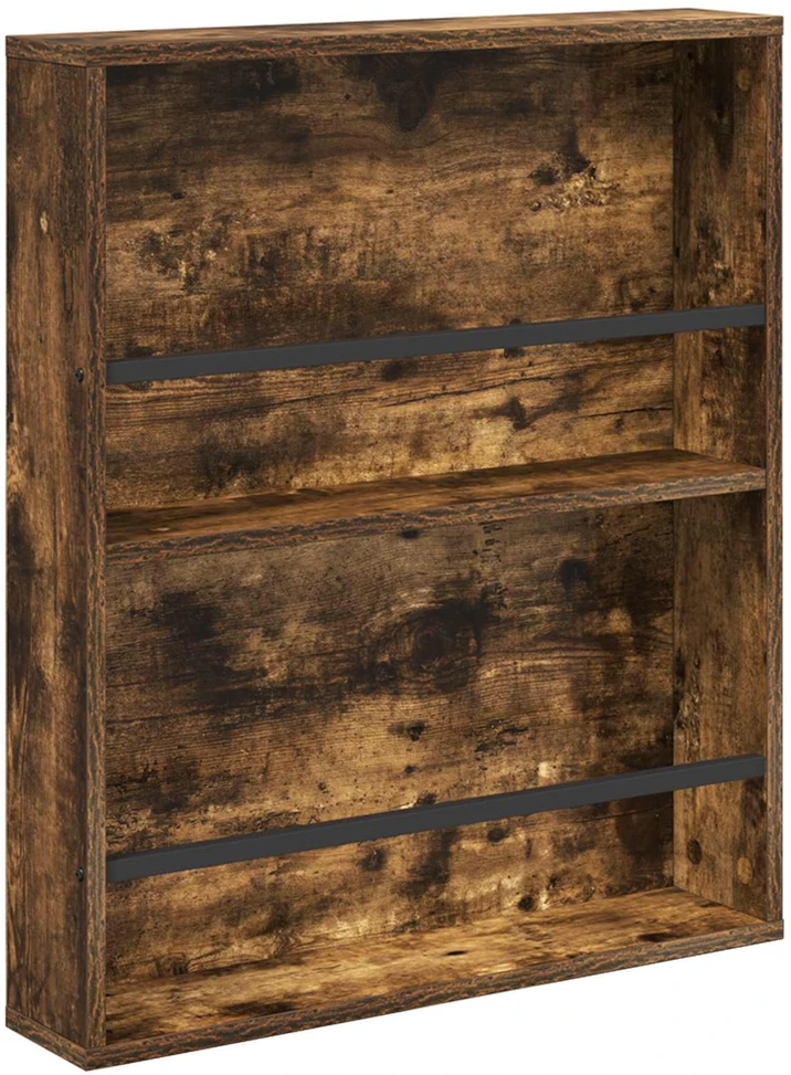 Žurnalų stovas Rūkyta ąžuolas 60 x 12 x 70 cm Apdirbta mediena