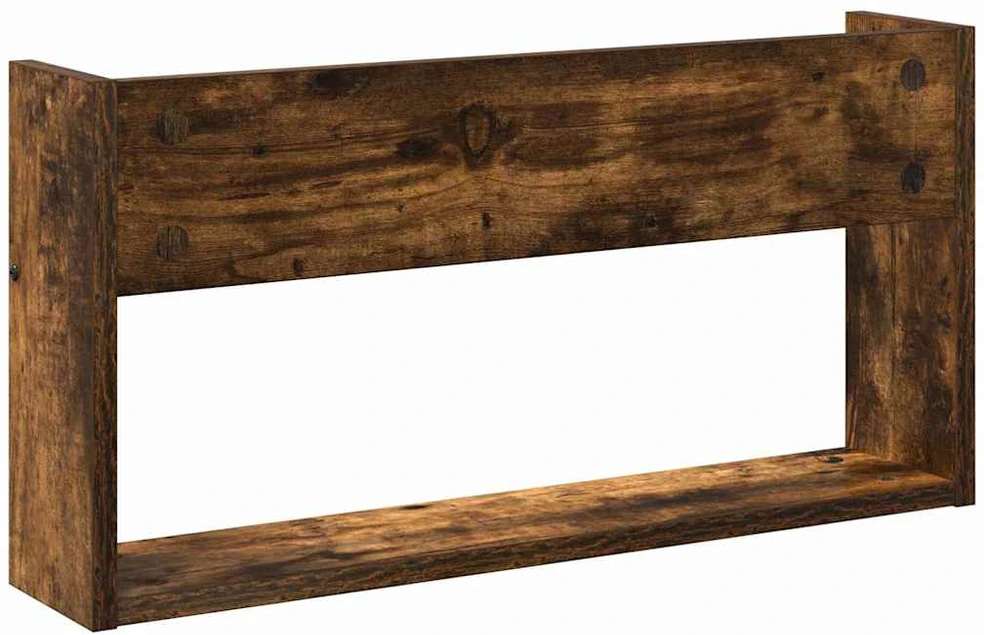 Žurnalų stovas Rūkyta ąžuolas 60 x 12 x 30 cm Apdirbta mediena