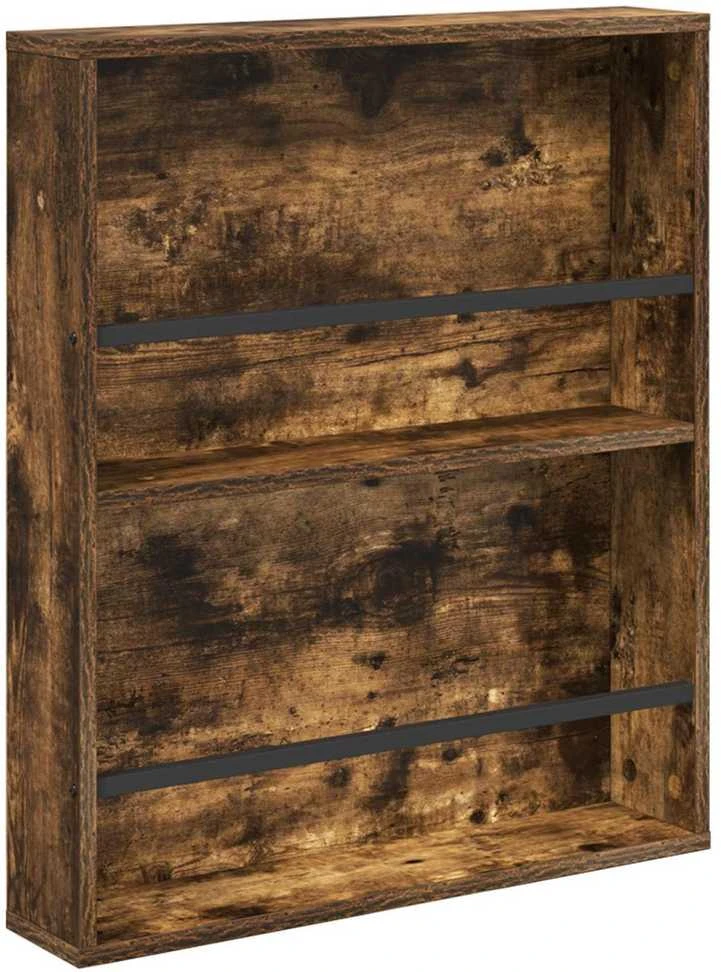 Žurnalų stovas Rūkyta ąžuolas 60 x 12 x 70 cm Apdirbta mediena