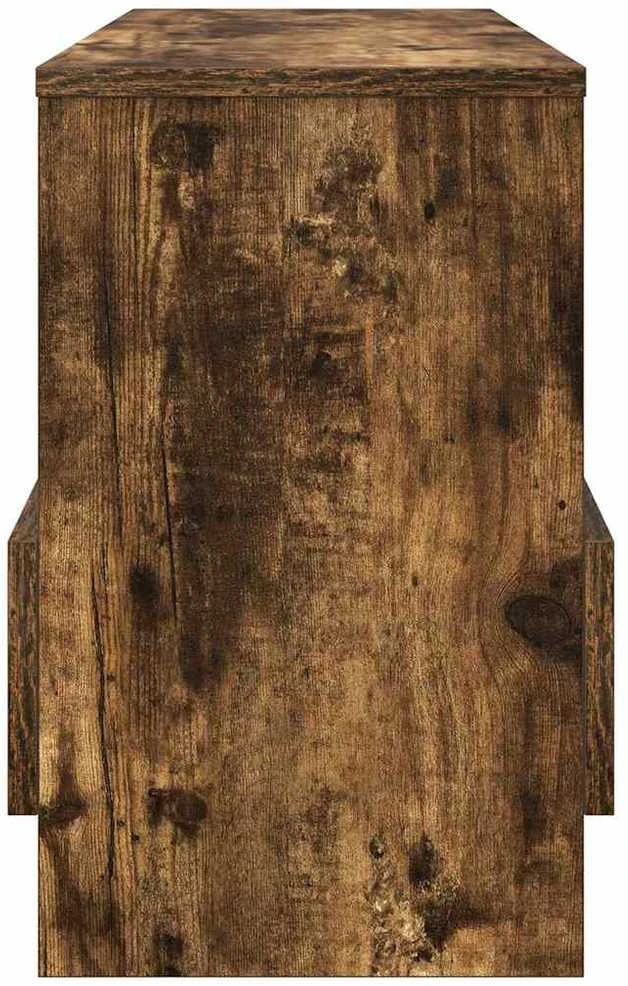 Žurnalų stovas Rūkyta ąžuolas 68,5 x 30 x 45 cm