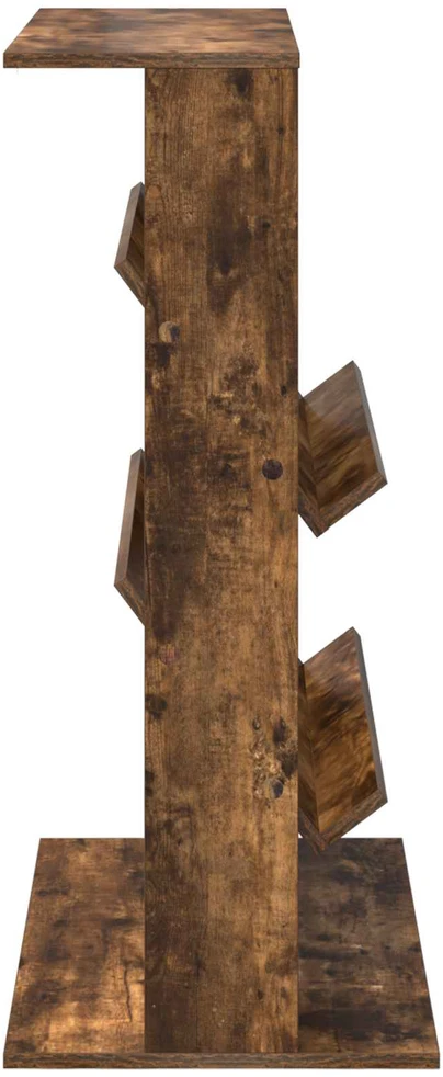 Žurnalų stovas Rūkyta ąžuolas 70 x 41 x 96 cm Apdirbta mediena