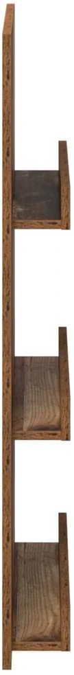 Žurnalų stovas Senas medis 51 x 11 x 102 cm Apdirbta mediena
