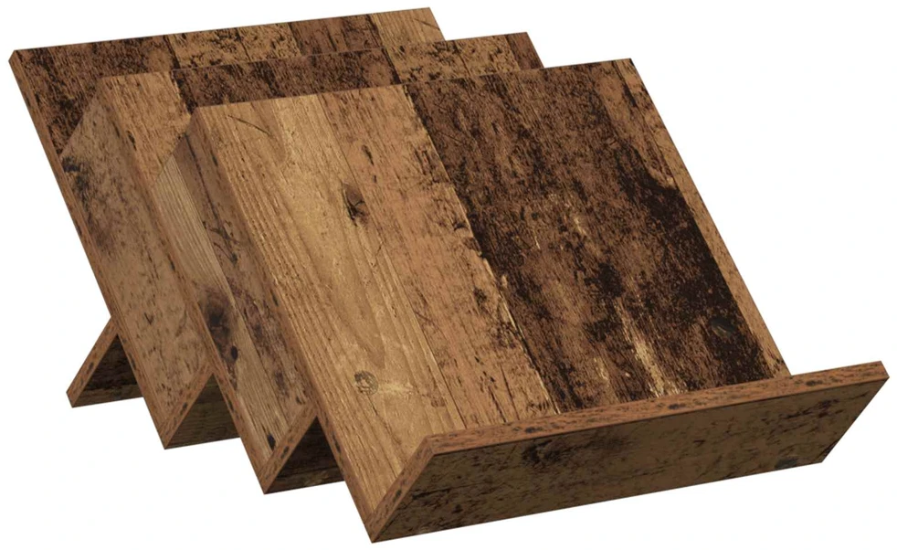 Žurnalų stovas Senas medis 53 x 40 x 28,5 cm Apdirbta mediena