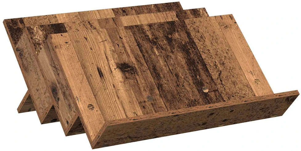 Žurnalų stovas Senas medis 65 x 53 x 28,5 cm Apdirbta mediena
