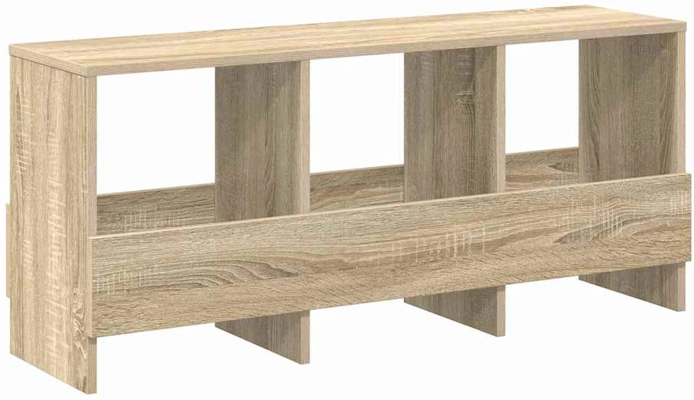 Žurnalų stovas Sonoma ąžuolas 102 x 30 x 45 cm