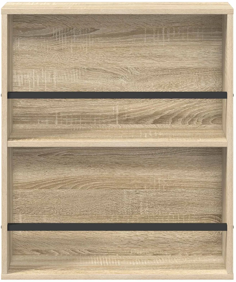 Žurnalų stovas Sonoma ąžuolas 60 x 12 x 70 cm Apdirbta mediena