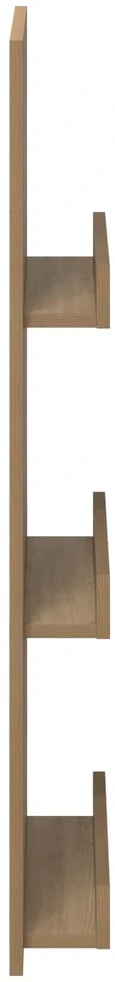 Žurnalų stovas su lentyna Amatininkų ąžuolas 43 x 11 x 102 cm