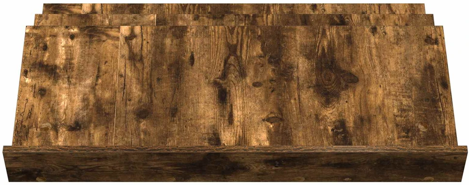 Žurnalų stovas su lentyna Rūkyta ąžuolas 90 x 53 x 28,5 cm
