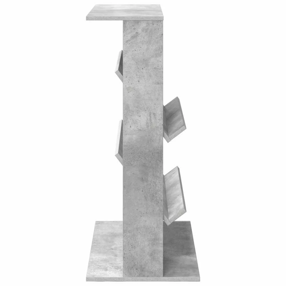 Žurnalų stovas Betono pilka 70 x 41 x 96 cm Apdirbta mediena