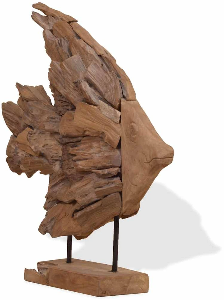 Nuotraukų rėmelis Žuvies skulptūra Tiko 40x12x57 cm