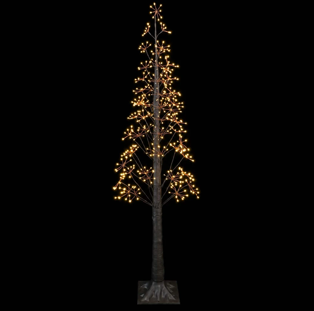 Žvaigždinė Kalėdų eglutė Ruda 17 x 17 x 180 cm Plastmasė