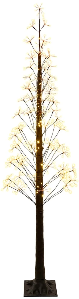 Žvaigždinė Kalėdų eglutė Ruda 25 x 25 x 210 cm Plastmasė
