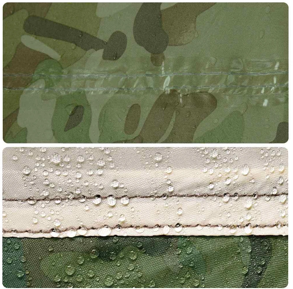 Žvejybos palapinė, kamufliažinė, atspari vandeniui