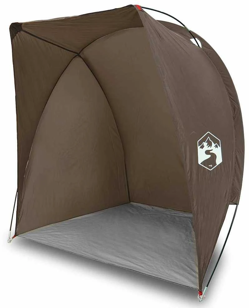 Žvejybos palapinė, rudos spalvos, atspari vandeniui